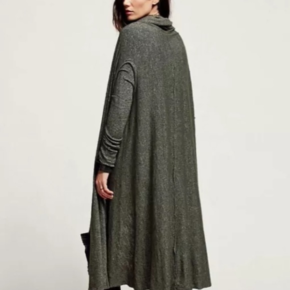 Free People Maxi Afternoon Wrap Olive or Sienna - Picture 8 of 8